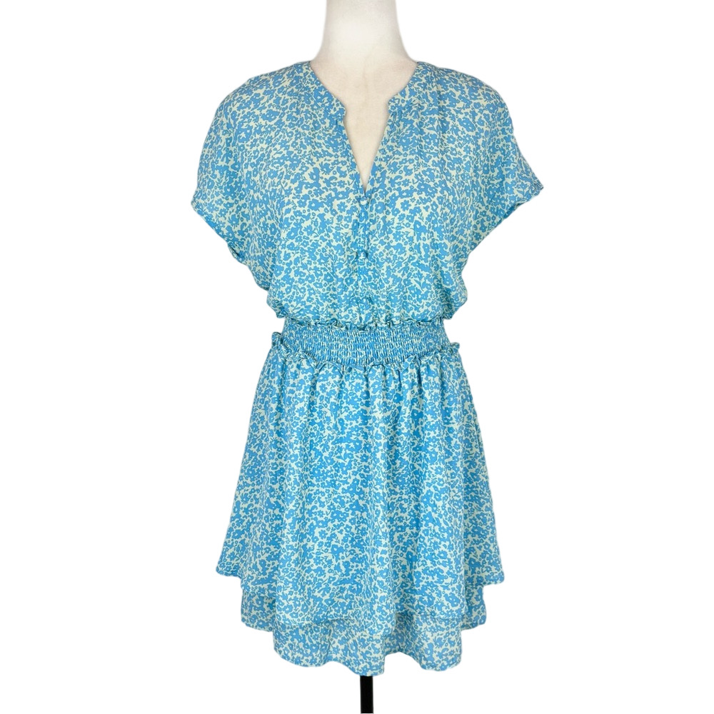 Sienna Sky blue floral dress